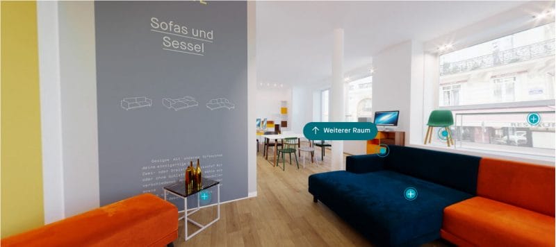 Soundsuit Musik für Design-Showrooms die MYCS Möbelgeschäfte